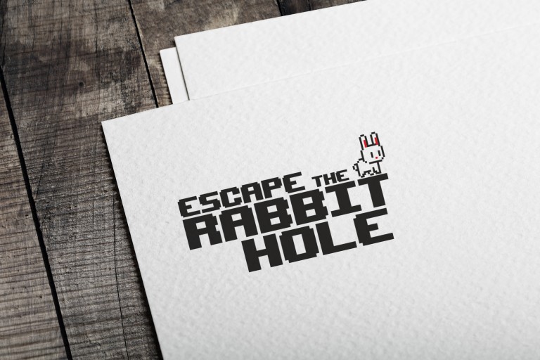 escapetherabbithole logo design calgary