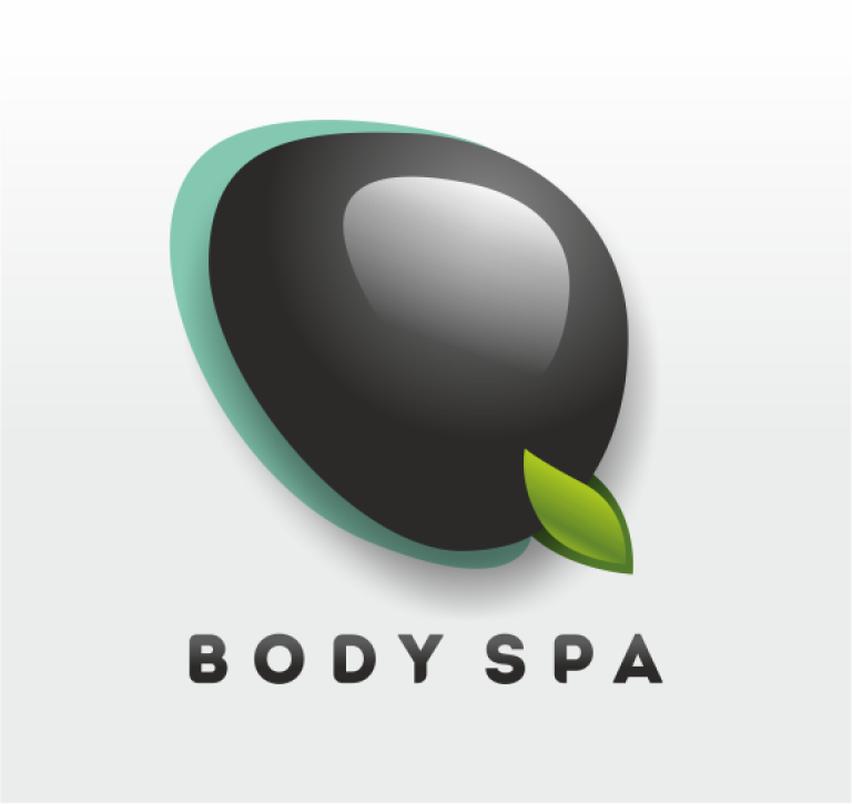 q body spa logo design