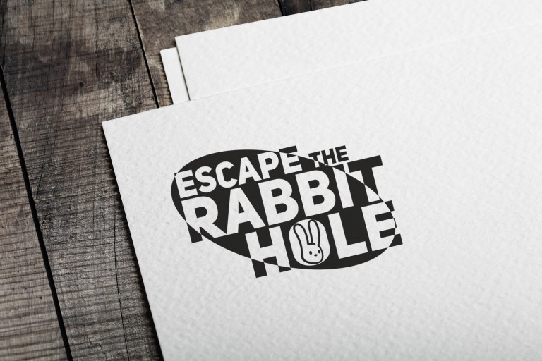 escapetherabbithole custom logo design